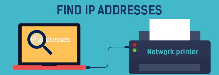 IP address a network printer